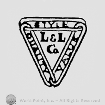 Letters L&L CO inside a triangle.