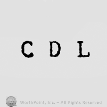 Letters CDL.