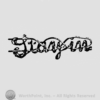 Words STAY IN written between a hairpin.