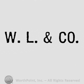 Letters W.L. & CO.