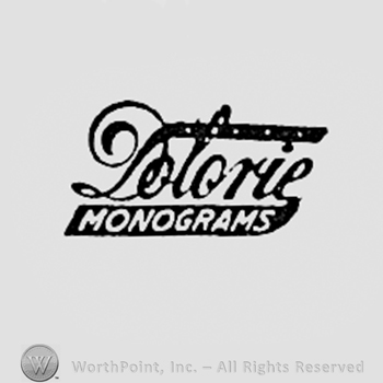 Word DOLORIE MONOGRAMS.