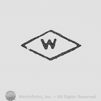 Letter W inside a diamond.
