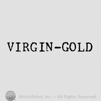 Words VIRGIN-GOLD.