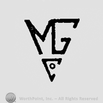 Monogram of letters MGCO.