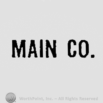 Word MAIN CO.