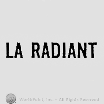 Word LA RADIANT.