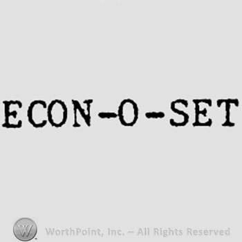Words ECON-O-SET.