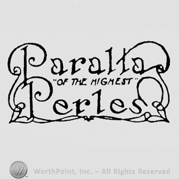 Words PARALTA OF THE HIGHEST PERLES.