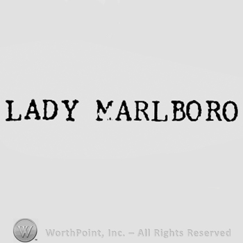 Words LADY MARLBORO.