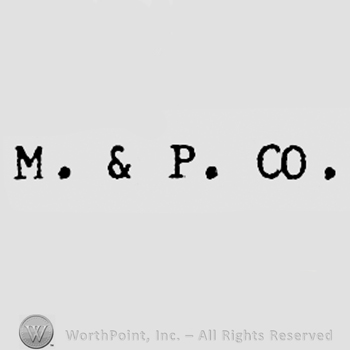 Letters M & P CO.