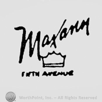 Word MAXANN and a crown.