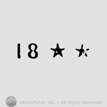 Number 18 and two stars.