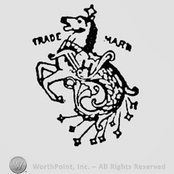 Horse and words TRADE MARK.