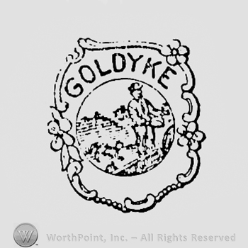 Picture in frame with word GOLDYKE written above.