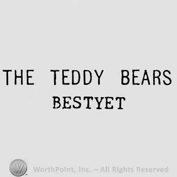 Words THE TEDDY BEARS BESTYET.