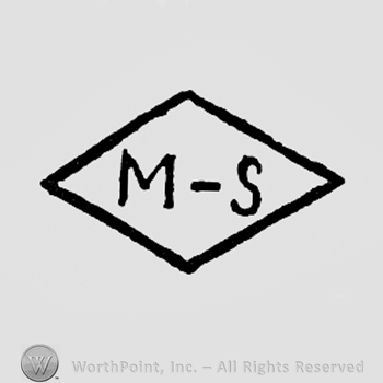 Letters M and S inside a diamond.