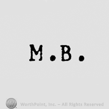 Letters M and B.