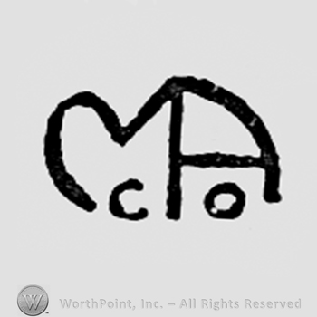 Monogram of letters MACO.