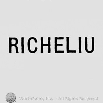 Words RICHELIU.