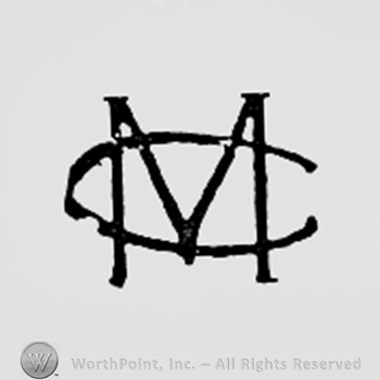 Monogram of letters MC.