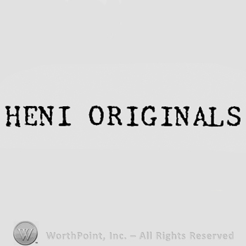 Words HENI ORIGINALS.