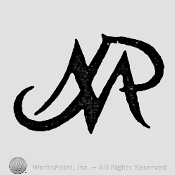 Monogram of letters MP.