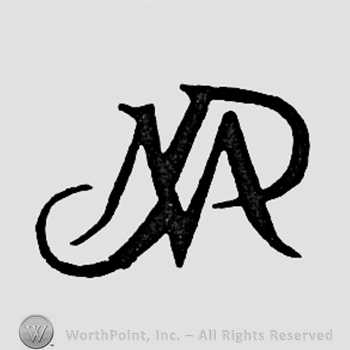 Monogram of letters MP.