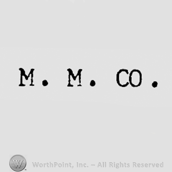 Letters M.M. CO.