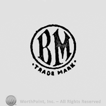 Letters Bm inside a circle.