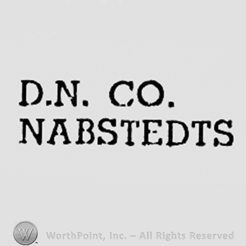 Letters D.N. CO. NABSTEDTS.