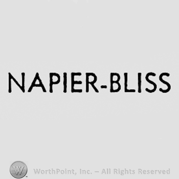 Words NAPIER-BLISS.