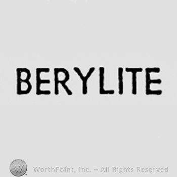 Word BERYLITE.