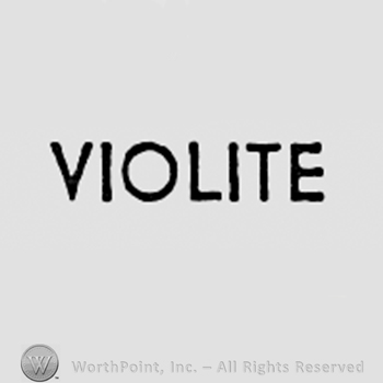 Word VIOLITE.