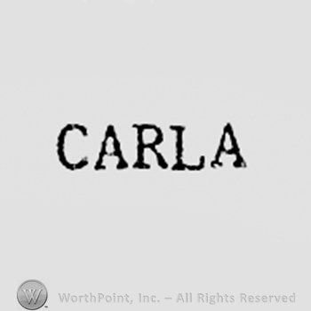 Word CARLA.