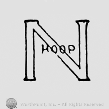 Letter N and word HOOP.