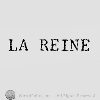 Word LA REINE.