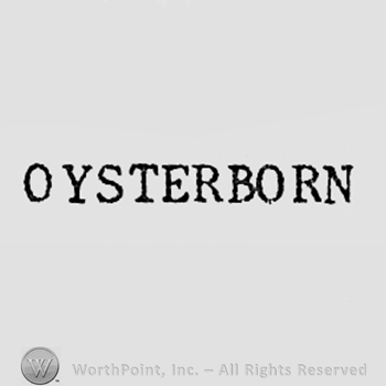 Word OYSTERBORN.