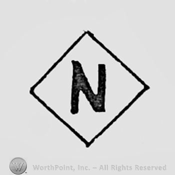 Letter N inside a diamond.