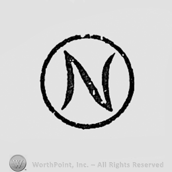 Letter N inside a circle.