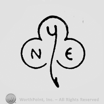 Letters N,Y,E on a clover.