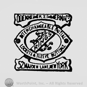 Monogram of letters O and Z; text written on the edge of the letters.