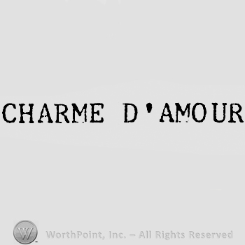 Word CHARME D'AMOUR.