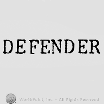 Word DEFENDER.