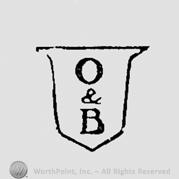 Letters O & B written on a shield.
