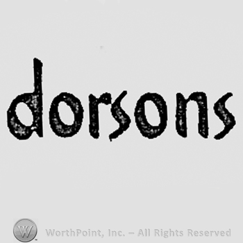 Word DORSONS.