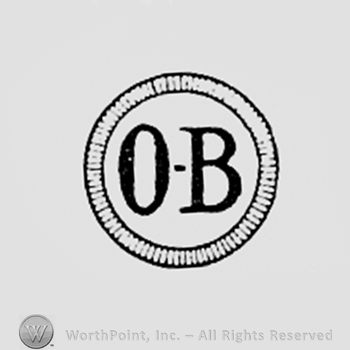 Letters O-B inside a circle.
