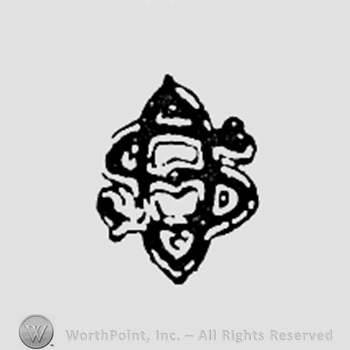 Monogram of letters OS.