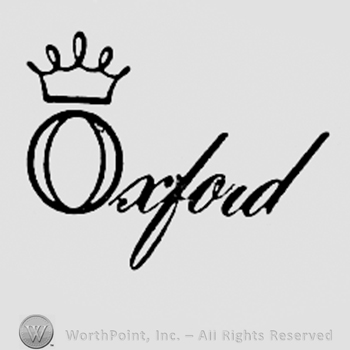 Word OXFORD and a crown.