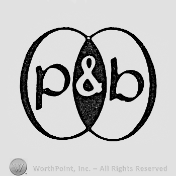 Letters P & B inside two ovals.