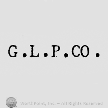 Letters G.L.P.CO.